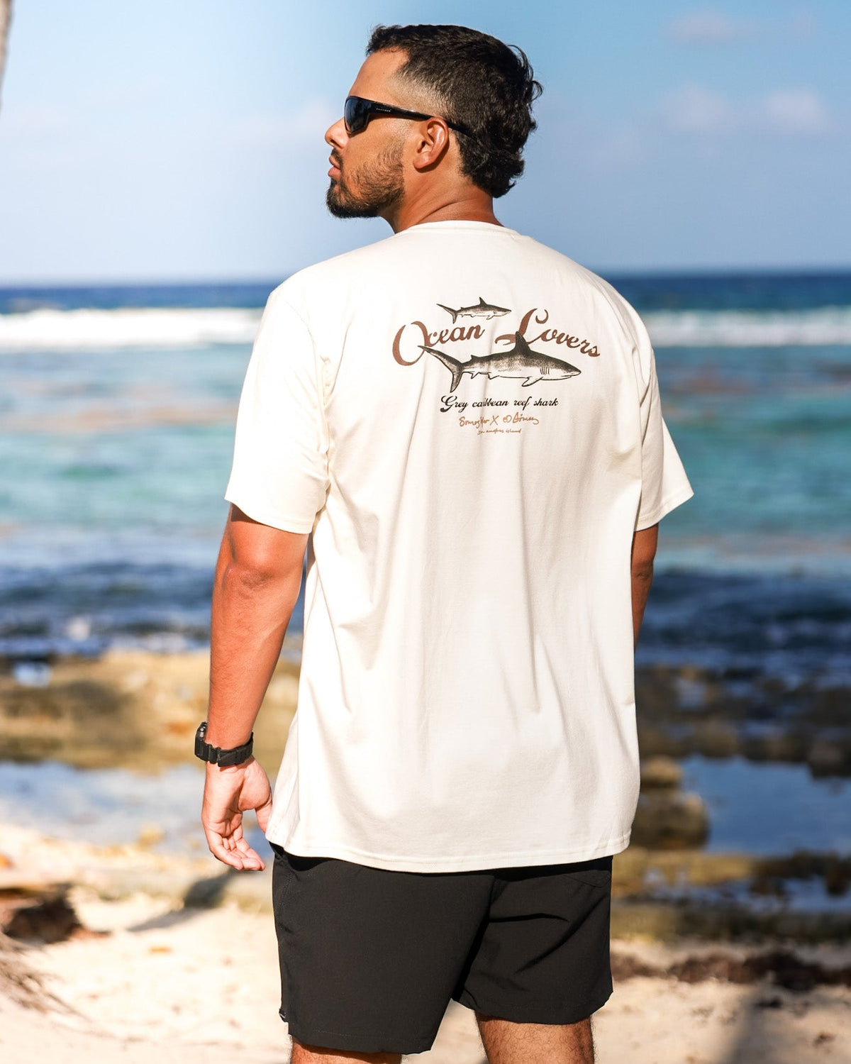 Camiseta Grey Caribbean Reef Shark