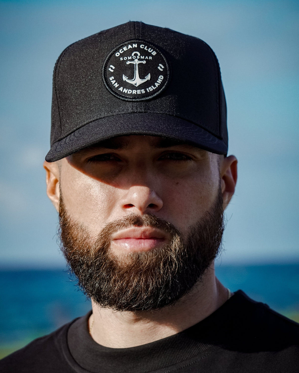 Gorra Ancla - Negro
