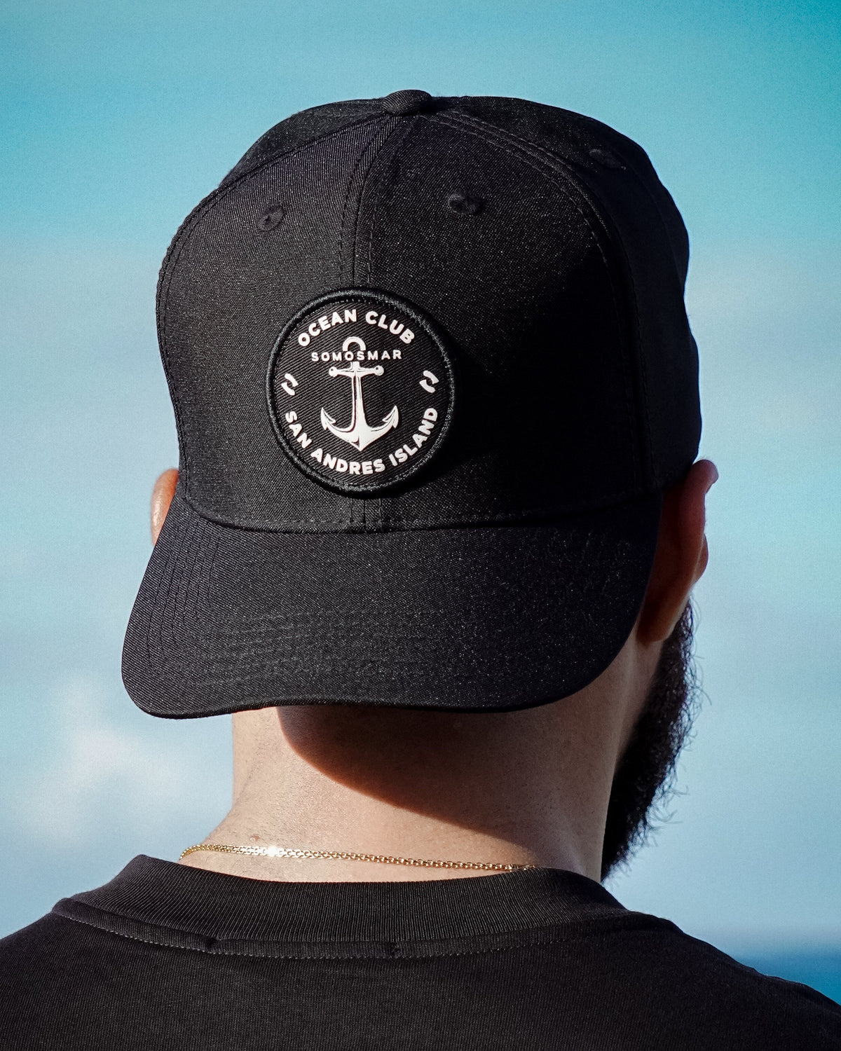 Gorra Ancla - Negro