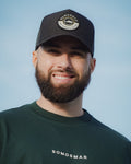 Gorra Trucker Shark - Negro