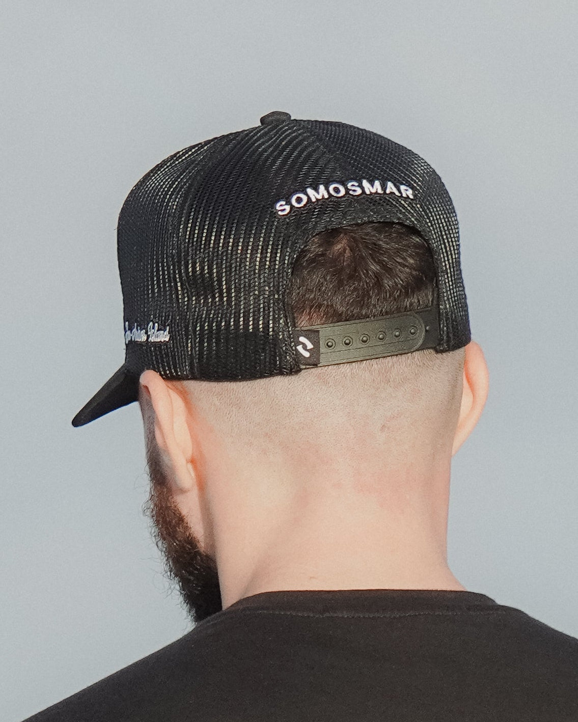 Gorra Trucker Marlin - Negro