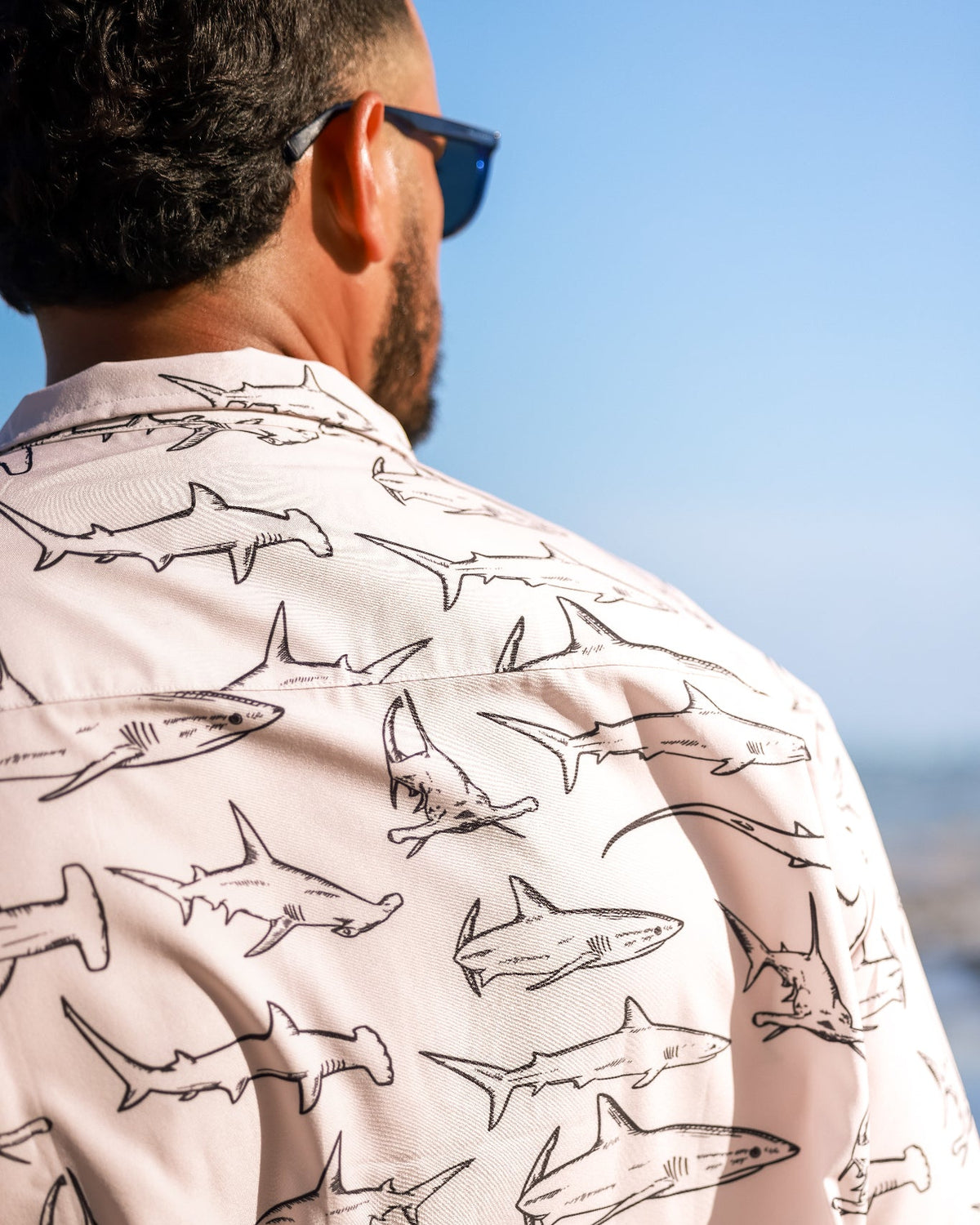 Camisa Tiburones - Beige
